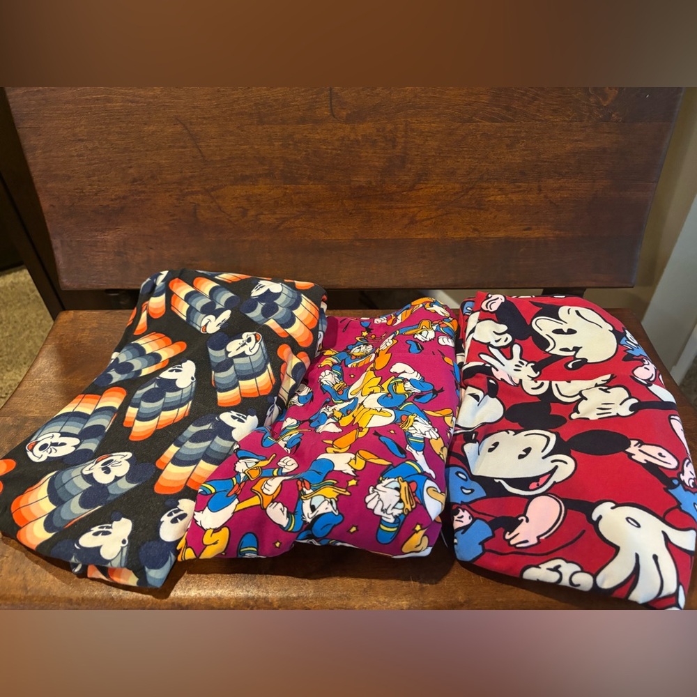 LuLaRoe Leggings - Disney Set - Tall and Curvy